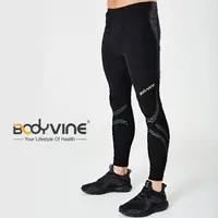 在飛比找momo購物網優惠-【BodyVine巴迪蔓】運動壓縮長褲-男款 壓力褲 CT-