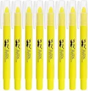 Mr. Pen- Gel Highlighters, Pack of 8, No Bleed Bible Highlighter, Yellow, Dry, Bible Study and Journaling Supplies, Markers for Tabs