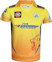 [KNK] Chennai Super Kings Cricket Match Jersey IPL 2023 with DHONI 7