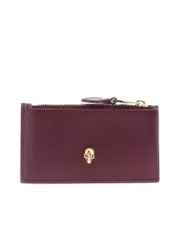 Alexander Mcqueen Skull Card Holder Pouch