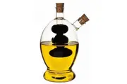 Davis & Waddell Grape Oil & Vinegar Bottle Clear & Natural - 8.5x8.5x15cm
