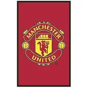 Manchester United FC Rug Red One Size