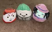 Squishmallows X Nightmare Before Christmas 12 In SET Of 3 Lock Shock Barrel NEW
