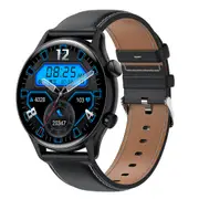 Smart Watch HK8 Pro Amoled Screen NFC Access AI Voice Bluetooth Call Heart Rate Health Monitor Smartwatch Fitness Tracker - Black