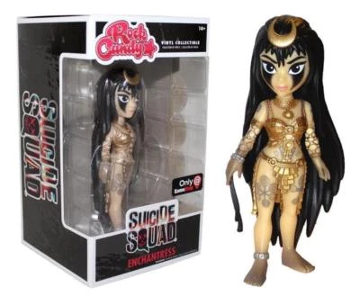 NEW ROCK CANDY SUICIDE SQUAD ENCHANTRESS GAMESTOP EXCLUSIVE FUNKO POP VINYL FIG