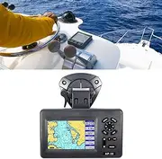 ESUHUBING 5-inch Color LCD GPS IPX5 Waterproof Marine Chart Plotter Satellite Navigator