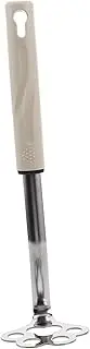HAKIDZEL Avocado Masher with Design Heavy Duty Stainless Steel Mini Potato Ricer Non Slip Handle Kitchen Tool for Food Preparation Vegetables and Fruits Multifunctional Food Masher