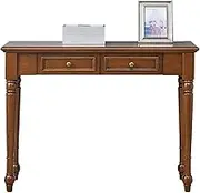 Entryway Console Table, Vintage Buffet Sideboard TV Stands Display Shelf Workstation Computer Desk, Sofa Table for Kitchen, Hallway, Foyer, Entrance, Couch, Corridor, Living Room, Office, Brown