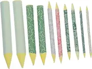 10pcs Paper Eraser Set Stump Pencils Pastel Tools Sketch Blending Brushes Art Drawing Tool Drawing Smudging Tool Colored Sticks Calligraphy Making Blending Pencil Drawing Pen Rice