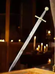Excalibur King Arthur Sword Handmade Replica Sword, Viking Sword With Sheath