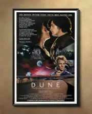 Dune David Lynch 1984 Movie Poster 24"x36" Glossy Unframed 8414
