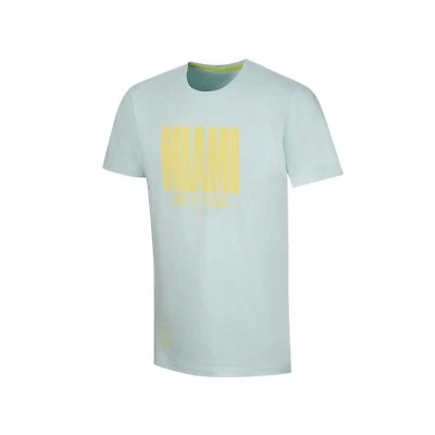 Aston Martin F1 Mens Miami T-shirt blue size XXL