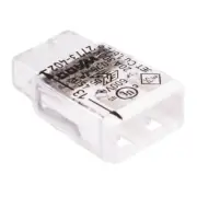 10 x 2773-402 WAGO Compact 2 Way Push Wire Connector 32A