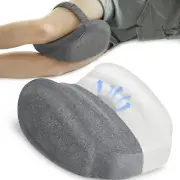 KingPavonini Cooling Knee Pillow for Side Sleepers Hip Pain Memory Foam Leg P...
