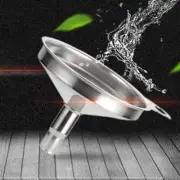 1pc Funnel Stainless Steel Filling Hip Flask Beer Liquid Oil Tools Small Mou_bz