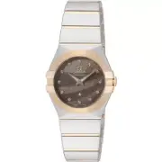 OMEGA 123.20.27.60.63.003 Constellation Quartz Ladies Metal Belt