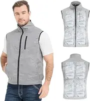 [Foiueyga] Cooling Vest for Men Women Ice Vest for Outdoor Work in Hot Weather Summer Ice Cooling Vest