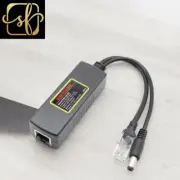 POE Splitter IEEE 802.3AT Standard 12V/1A-2A DC Output DC48-52V Input for CCTV I