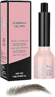 Angled Brow Brush, Eyebrow Dye Brush, Brow Tint Brush, Eyebrow Pen Brush, Women's Brow Brush, Brow Stain Pen, Eyebrow Makeup Brush, Eyebrow Color Brush, Brow Dye Pen, Brow Tint Pen, Smudge Proof Brow