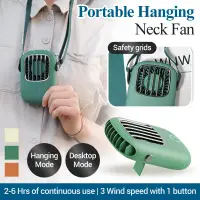 在飛比找蝦皮購物優惠-2020 New hanging neck fan lazy