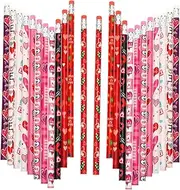 TEHAUX 1set Pencil Fleece Fabric Linen Fabric by The Metre Uk Office Supplies Sketch Pens Students Supplies Wood 48pcs