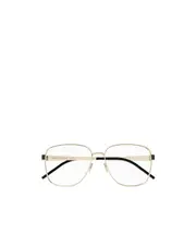 YSL square-frame glasses 57 Nude