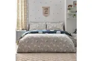 Peter Rabbit Spot Me Duvet Cover Set (Charcoal) (Single)