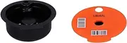 Reusable Coffee Capsule, Coffee Filter, Cup Brush, Spoon, at Home, Office, café, Accessories for Tas Maker, Orange, 180 Ml Capacity (Orange 180ML)