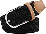 [Dcvmvmn] Unisex Casual Canvas Belt Women Men Adjustable Canvas Belt With Metal Buckle Waistband, C8