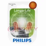 Philips Front Outer Turn Signal Light Bulb for Nissan Cube Leaf 2009-2016 im (for: Nissan)