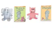 MO WILLEMS KOHL’S PLUSH PIGGIE Piggy & Gerald Elephant With 2 Books Bundle 12”