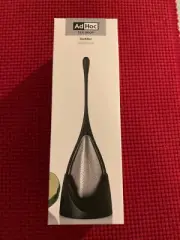 AdHoc Tea Drop Fine Large Loose Leaf Tea Infuser w/ Stand 8" Stainless Steel NIB