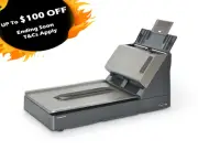 Fuji Xerox DM5540 A4 Flatbed & Duplex ADF 40PPM DADF 70SHEET Document Scanner
