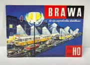 BRAWA Model Train Catalog 1964 1965 HO Gauge Trolley Buses Cable Cars Signals