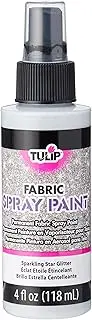 Tulip 26571 Fabric Spray Paint 118ml, Glitter Sparkling Star