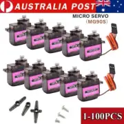 MG90S 9g Metal Gear Mini Rc Servo Digital Micro Servos Fits Car Boat Helicopter