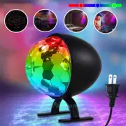 Mini Disco DJ Ball Car Party Atmosphere Light Bar Colorful Rotating Club Stage