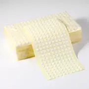 200 pcs Clear Sticky Tack Remove round Double Side Adhesive Dots Traceless 10mm