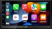 [JVC] KW-M785DBW Digital Media AV Receiver with Wireless CarPlay & Android Car (4 x 50 W, DAB+/FM, BT, 3 x Pre-Out 2.5 V, USB, iPod/iPhone Control)