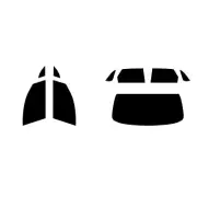 For Bentley Bentayga 2017+ Full Pre Cut Window Tint Kit Front & Rear Car Film