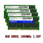 ADATA 32GB Kit 4x 8GB 4GB DDR3L 1600MHz PC3L-12800S 1.35V Laptop Memory RAM LOT