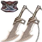 Handmade from 1095 high carbon steel God of War Blades of Chaos Kratos Knife 1
