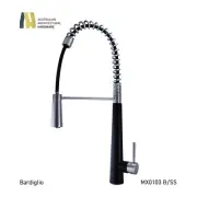 BARDIGLIO KITCHEN MIXER BLACK (PULL OUT) – MX0103 B/SS (Black)