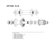 ZIPP Replacement front cover for model 60