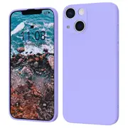 MCC iPhone 13 Soft Liquid Silicone Shockproof Case Cover Apple iPhone13 [Light Purple]