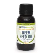Organic Neem Seed Oil 50ml Cold Pressed Natural Skin Hair Care