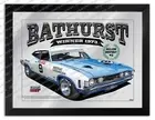 BAR MIRROR #0256 SUIT BATHURST 1973 WINNER ALLAN MOFFAT FORD XA GT MEMORABILIA