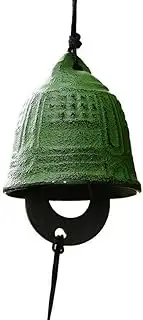 Iron Japanese Wind Chime Green Temple Bell