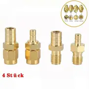 4pcs DAB + antenna adapter SMA plug to SMB socket DAB car antenna adapter