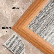 Protect Edges of Laminate Flooring with Flat Profile Transition Strip 2M Length